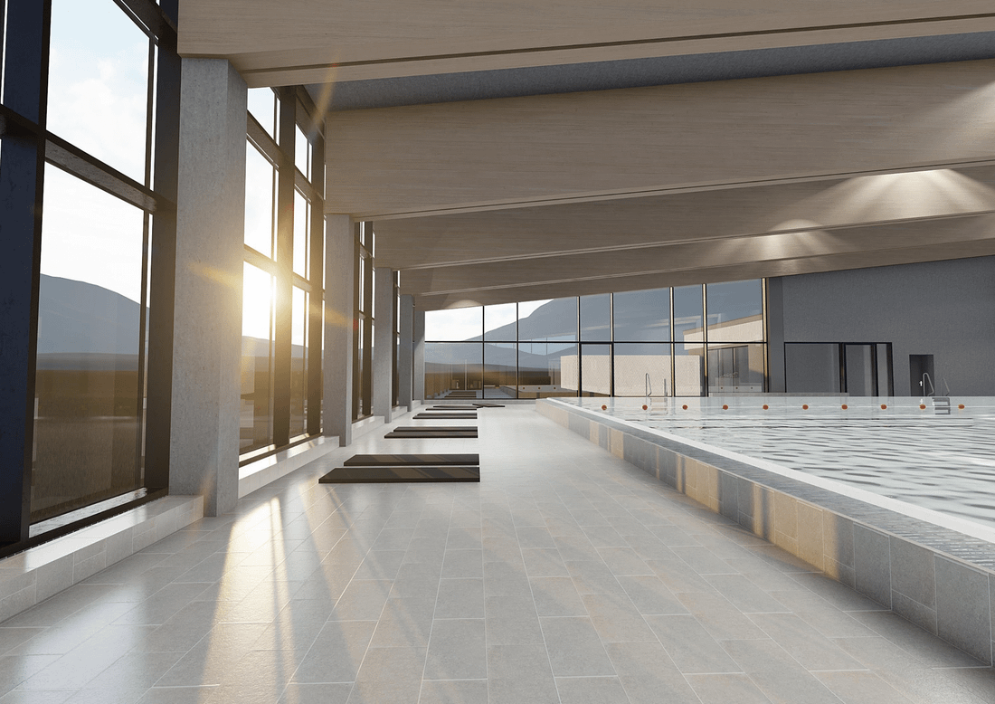 Visualisierung des neuen Badeparks in Inzell