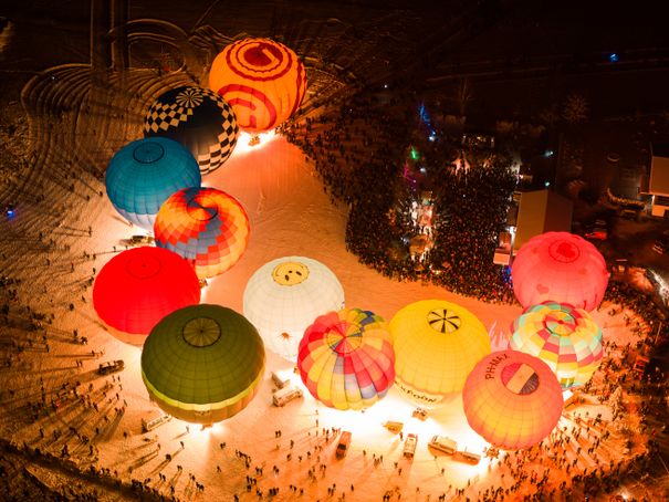 Inzell Winter Ballonglühen Ballonwoche (19)