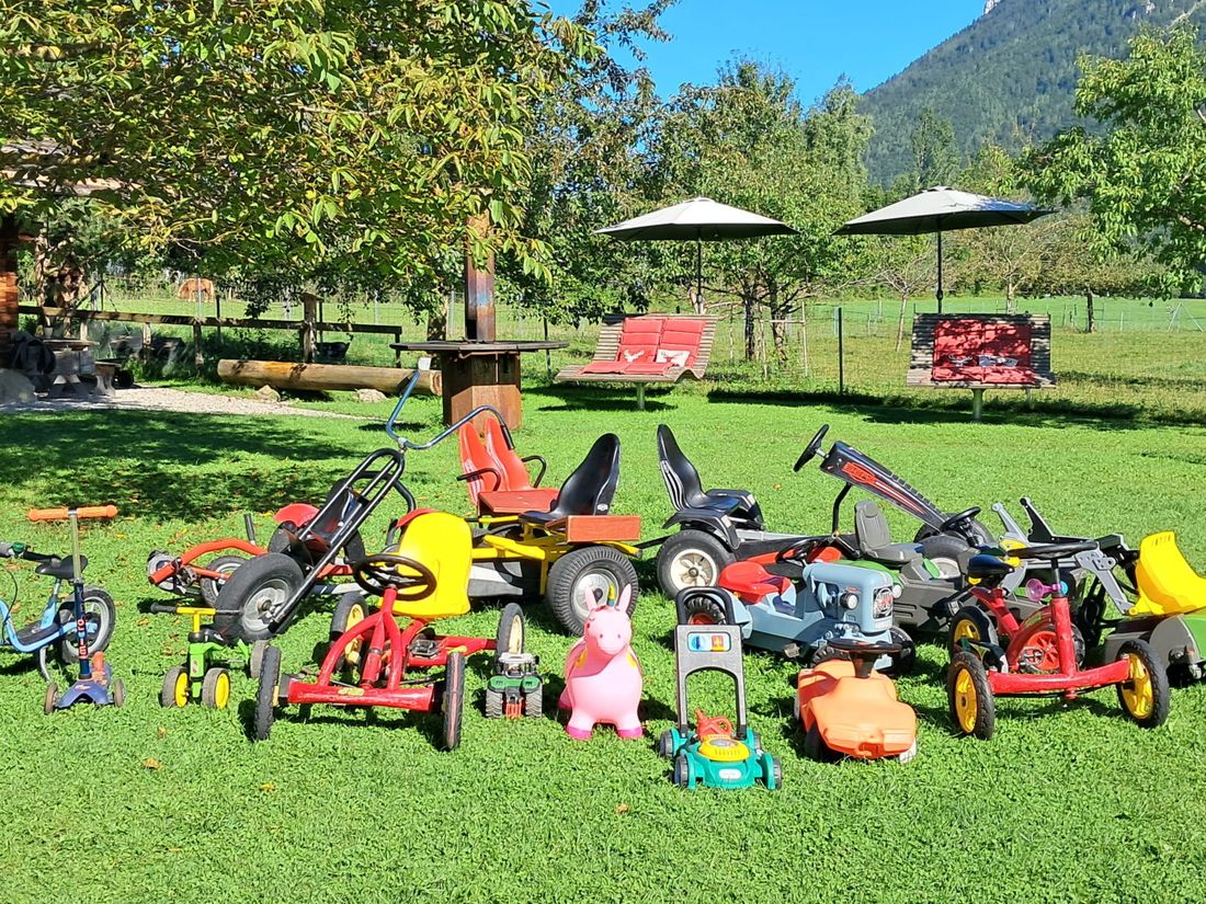Unser Fuhrpark für die Kleinsten