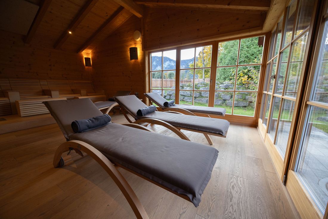 Natursauna im Badepark Inzell