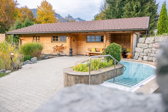 Natursauna im Badepark Inzell