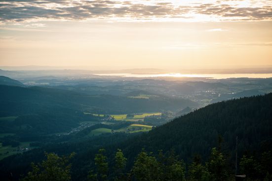 Blick auf Inzell