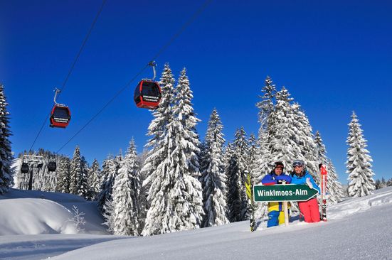Gondel Winklmoos-Alm