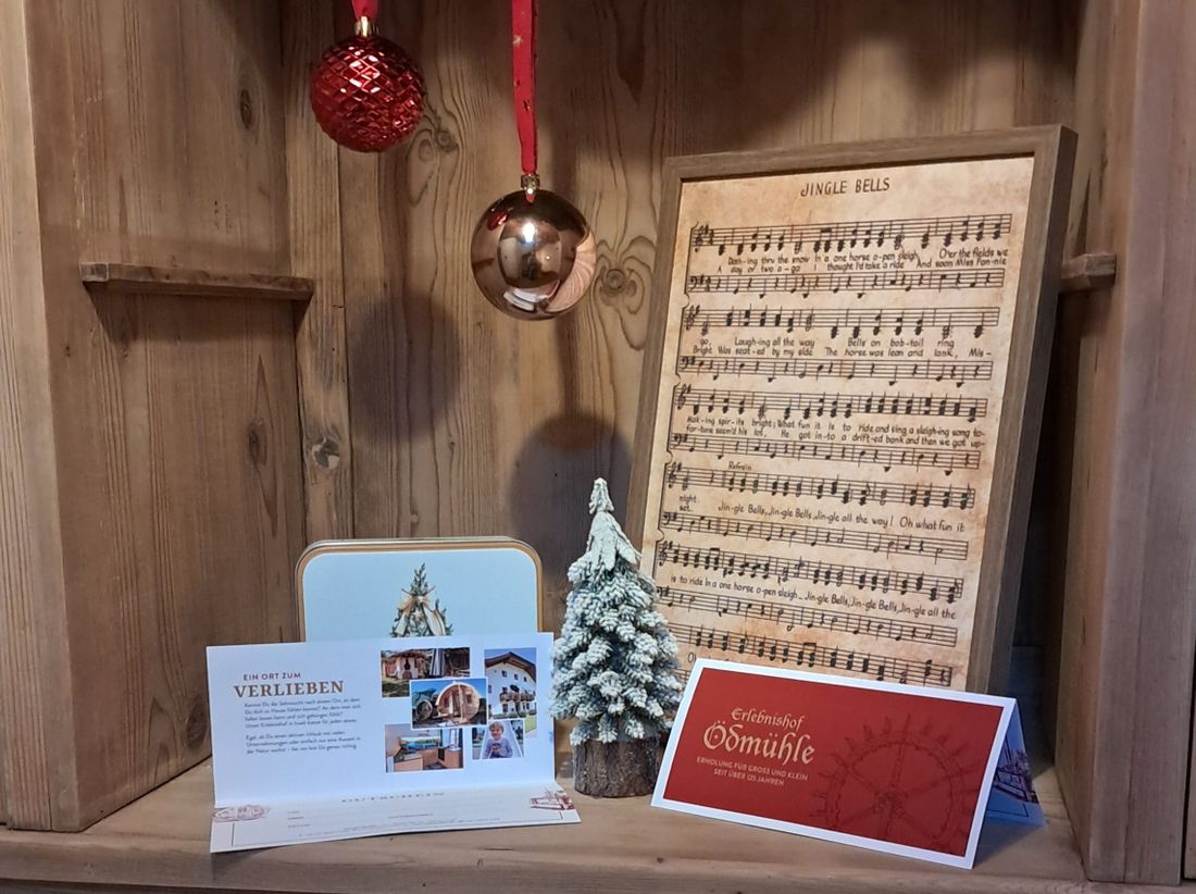 Freude schenken - Weihnachten in der historischen Ödmühle