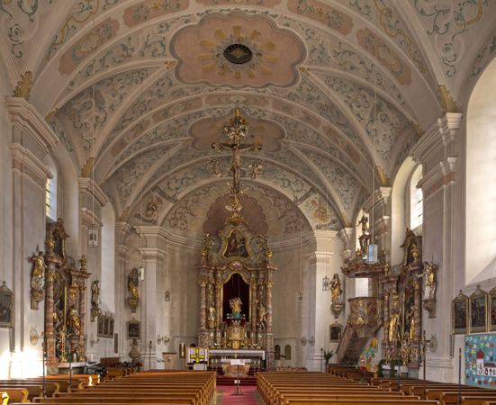inzell sommer kirche st michael innenraum_jh-2