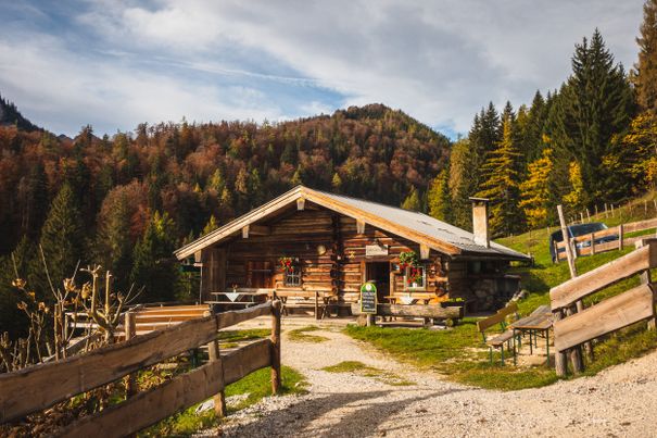 Harbachalm im Herbst