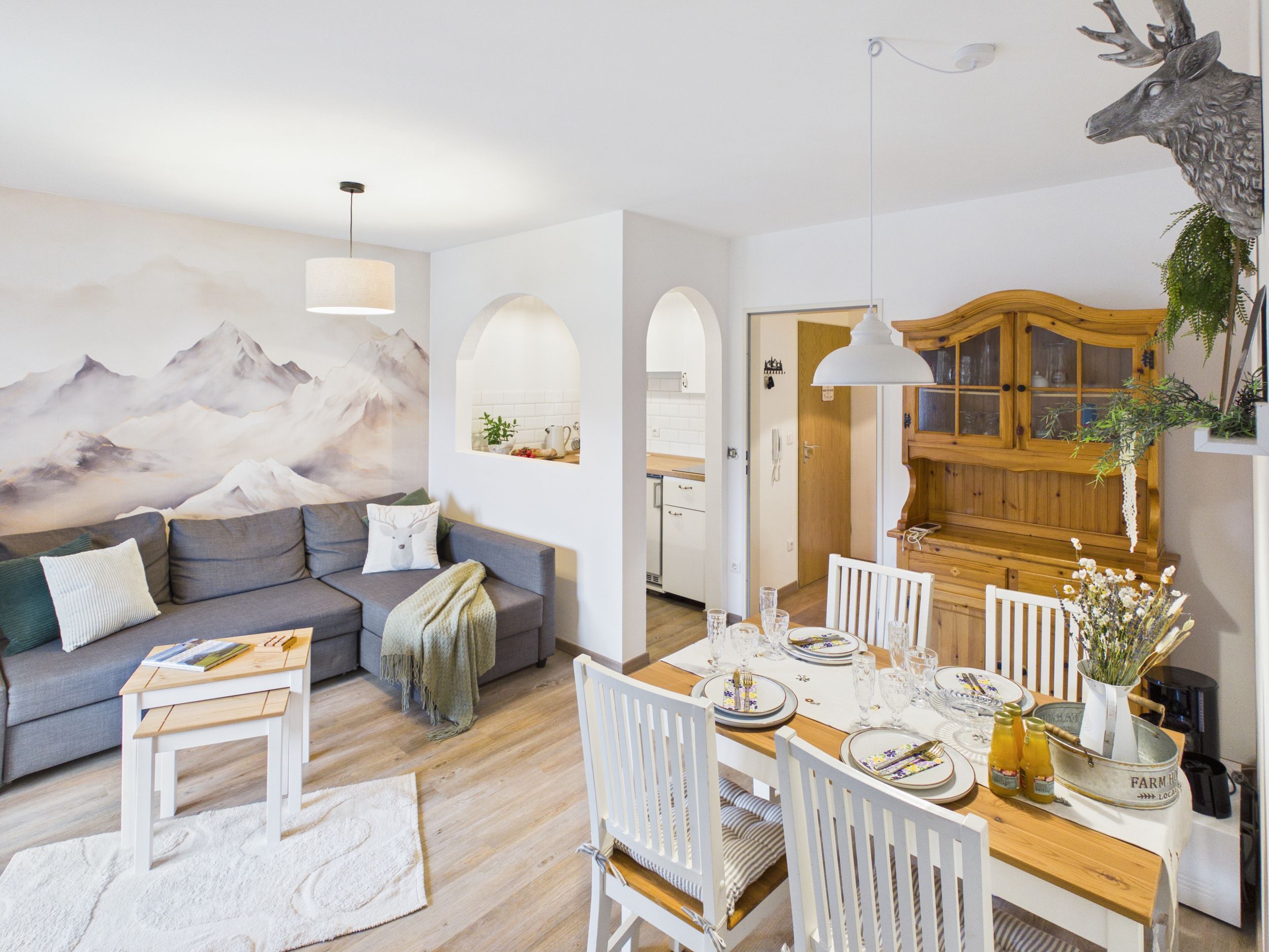 Hüttenzauber Livingroom