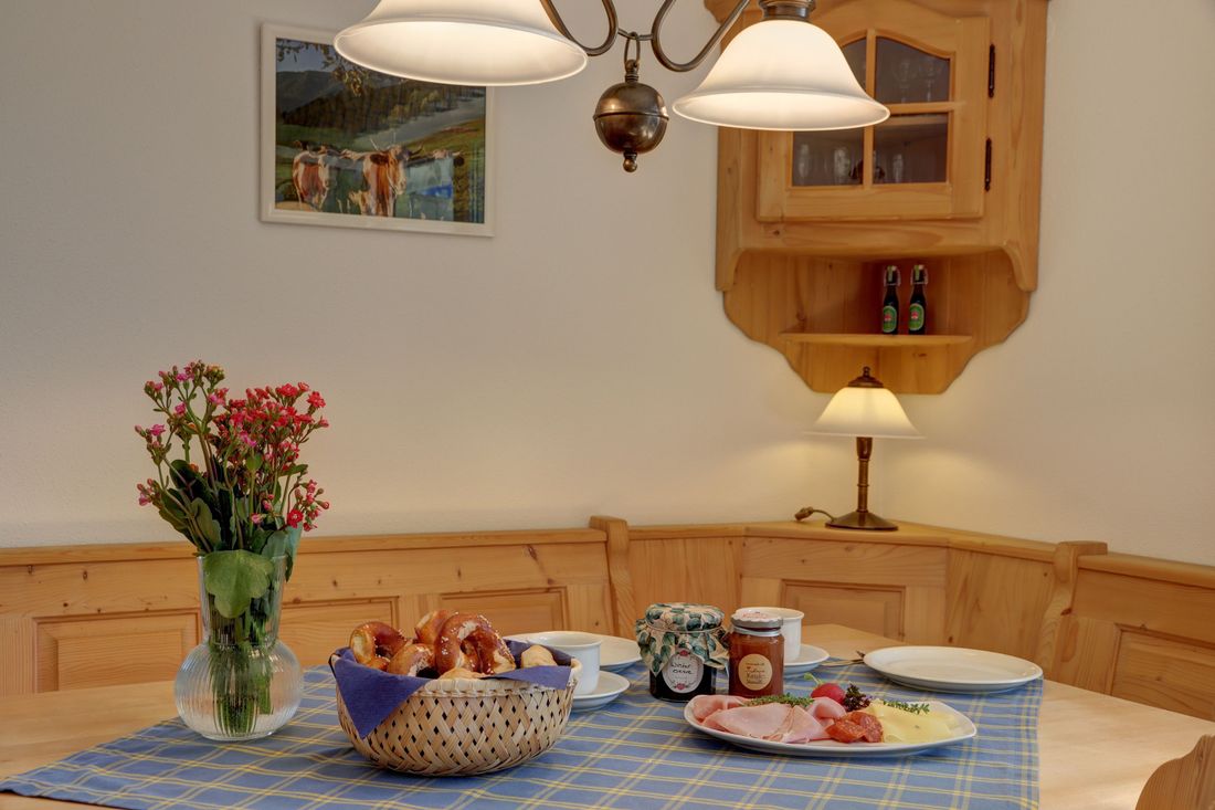 Frühstück im Essbereich